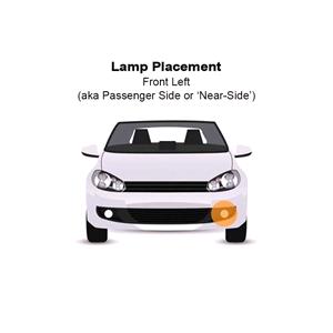 Lights, Left Daytime Running Light (In Radiator Grille, LED, Style / GTD / R Models, Original Equipment) for Volkswagen GOLF VIII 2019 to 2024, 