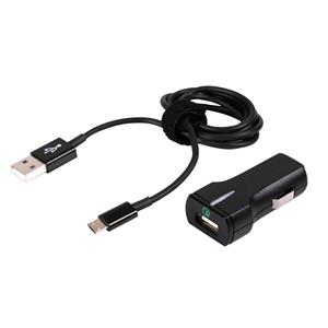 Micro USB Fast Charge Car Kit - 12-24V