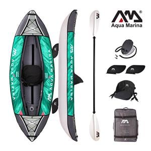 All Kayaks, Aqua Marina Laxo (2022) 9'4" All Around Kayak (1 Person)   1 Paddle Included, Aqua Marina