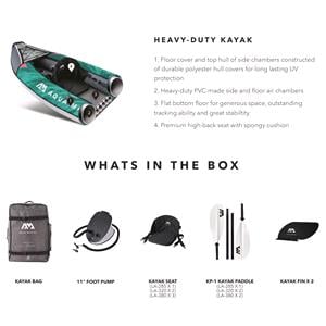 Aqua Marina Laxo 9'4" All Around Kayak (1-Person) - 1 Paddle Included