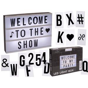 Gifts, LED Lightbox Display Board   With 84 Letters, OOTB