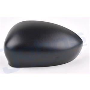 Wing Mirrors, Left Wing Mirror Cover (black) for FIAT 500 C, 2009 Onwards, 