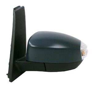 Wing Mirrors, Left Wing Mirror (electric, heated, indicator, primed cover) for Ford GRAND C MAX, 2010 Onwards, 