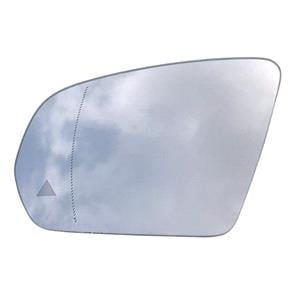 Wing Mirrors, Left Wing Mirror Glass (heated, blind spot warning, without Auto Dim) and Holder for Mercedes S CLASS Convertible 2015 Onwards, 