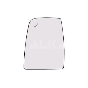 Wing Mirrors, Left Wing Mirror Glass (heated, blind spot warning lamp) and Holder for Ford TRANSIT Platform/Chassis, 2020 Onwards, 