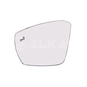 Wing Mirrors, Left Wing Mirror Glass (heated, blind spot warning lamp) for Skoda OCTAVIA 2017 2020, 