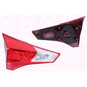 Lights, Left Rear Lamp (Inner, On Boot Lid, Standard Bulb Type, Supplied Without Bulbholder) for Toyota RAV 4 IV 2013 2016, 