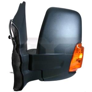 Wing Mirrors, Left Mirror (electric, heated, amber indicator, power folding) for Ford TRANSIT Box 2014 200, 
