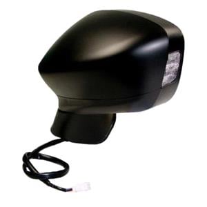 Wing Mirrors, Left Wing Mirror (electric, heated, indicator, primed cover) for Mazda 6 Saloon, 2012 Onwards, 