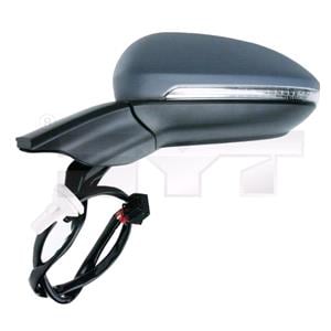 Wing Mirrors, Left Wing Mirror (electric, heated, indicator, primed cover) for Volkswagen GOLF VII 2012 Onwards, 