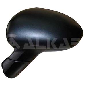 Wing Mirrors, Left Wing Mirror (electric, heated, black cover) for Kia RIO III 2011 2017, 