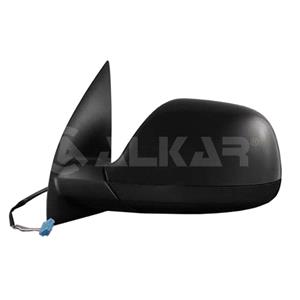 Wing Mirrors, Left Wing Mirror (electric, heated, black cover, black base) for Volkswagen AMAROK, 2010 Onwards, 