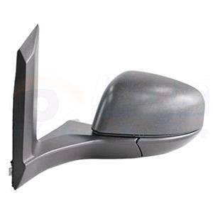 Wing Mirrors, Left Wing Mirror (electric, heated, black cover) for Ford TRANSIT CONNECT Kombi 2018 2021, 