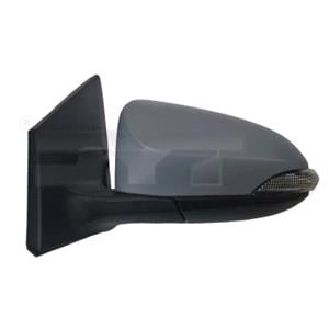 Wing Mirrors, Left Wing Mirror (electric, heated, indicator, primed cover) for Toyota AURIS 2012 Onwards, 