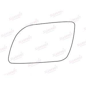 Wing Mirrors, Left Stick On Wing Mirror Glass for Volkswagen POLO, 2001 2005, SUMMIT