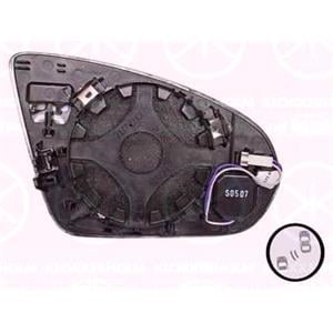 ->->Left,Glass+Holder,Aspherical, Heated, With Side, 2 Pins, MERCEDES-BENZ A-CLASS (W177), 2018-2019