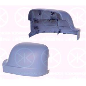 Wing Mirrors, Left Wing Mirror Cover (primed, with indicator cutout) for Renault TRAFIC III Box 2021 Onwards, 