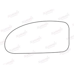 Wing Mirrors, Left Stick On Wing Mirror Glass for Ford FOCUS Saloon, 1999 2005, SUMMIT