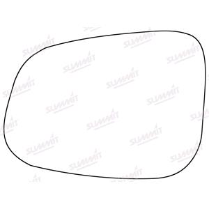 Wing Mirrors, Left Stick On Wing Mirror Glass for Jaguar XK Coupe, 2006 2014, SUMMIT