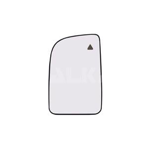 Wing Mirrors, Left Wing Mirror Glass (heated, blind spot warning lamp, short arm mirrors only) and Holder for Mercedes SPRINTER 3,5 t Platform/Chassis 2018 Onwards, 