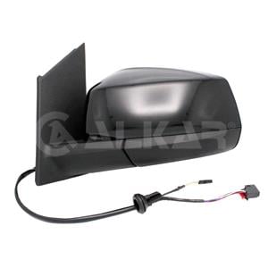 ->>Left,Complete,Electrical, Convex, Heated, Electrically Foldable, With Side, Glossy black, 7 PINS, 2 PINS, 7,2 Pins, FORD TOURNEO CONNECT / GRAND TOURNEO CONNECT Monospace, 2022-