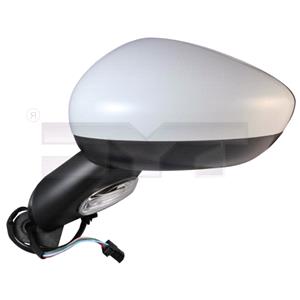 Wing Mirrors, Left Wing Mirror (electric, comes without indicator) for Citroen DS3 Convertible, 2013 Onwards, 