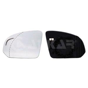 Wing Mirrors, Left Wing Mirror Glass (heated, with blind spot warning indicator) & holder for Volvo XC40, 2017 Onwards, 