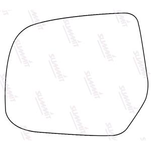 Wing Mirrors, Left Stick On Wing Mirror Glass for Ford RANGER 2011 Onwards, 