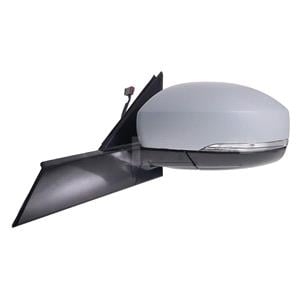 Wing Mirrors, Left Wing Mirror (electric, heated, indicator, puddle lamp, primed cover, power folding) for Landrover DISCOVERY V 2016 Onwards, 