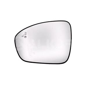 Wing Mirrors, Left Wing Mirror Glass (heated, blind spot warning indicator) for Renault ARKANA I, 2019 Onwards, 