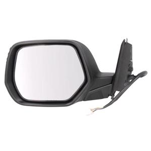Wing Mirrors, Left Wing Mirror (electric, not heated, indicator lamp, primed cover) for Honda CR V Mk III, 2006 2012, 
