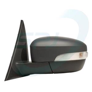 Wing Mirrors, Left Wing Mirror (electric, heated, primed cover, indicator lamp, puddle lamp, power folding) for Ford S MAX, 2015 Onwards, 