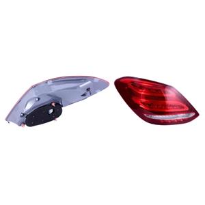 Lights, Left Rear Lamp (Saloon Only, LED Type, Supplied With Bulb Holder, Original Equipment) for Mercedes C CLASS 2013 on, 