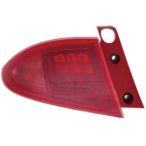 Lights, Left Rear Lamp (LED Type, Outer, On Quarter Panel, Original Equipment) for Seat LEON 2010 2013, 