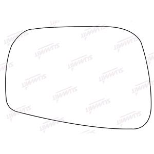 Wing Mirrors, Left Stick On Wing Mirror Glass for Nissan NAVARA Flatbed / Chassis 2008 2014, SUMMIT