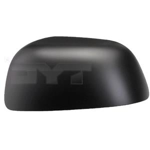 Wing Mirrors, Left Wing Mirror Cover (black, for models without indicator) for Mitsubishi OUTLANDER 2010 2012, 