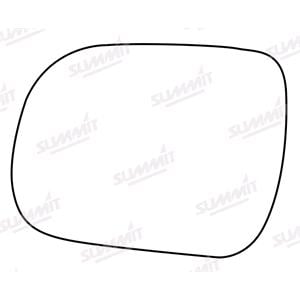 Wing Mirrors, Left Stick On Wing Mirror Glass for Toyota HILUX Pickup, 2005 2015, SUMMIT
