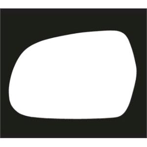 Wing Mirrors, Left Stick On Mirror Glass for AUDI A5 Convertible , 2011 Onwards, 