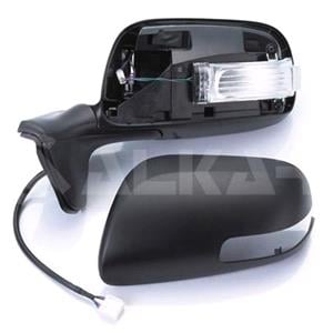 Wing Mirrors, Left Wing Mirror (electric, heated, indicator, primed cover) for Toyota AURIS Van 2010 2013, 