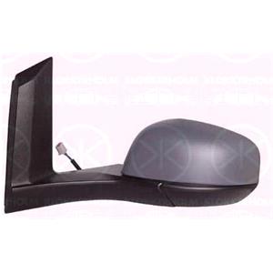 Wing Mirrors, Left Wing Mirror (electric, heated, primed cover, power folding) for Ford TRANSIT CONNECT Kombi 2018 2021, 