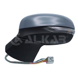 Wing Mirrors, Left Wing Mirror (electric, heated, primed cover, indicator, puddle lamp, power folding) for Ford PUMA 2019 Onwards, 