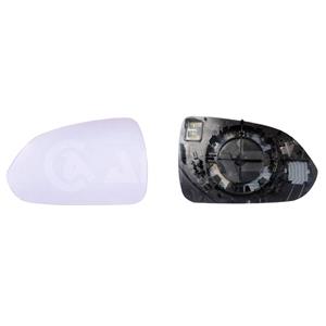 Wing Mirrors, Left Mirror Glass (heated) & Holder for Kia STONIC 2017 Onwards, 