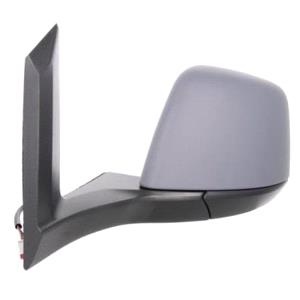 Wing Mirrors, Left Wing Mirror (electric, heated, primed cover, power folding) for Ford TRANSIT CONNECT Kombi 2013 2018, 