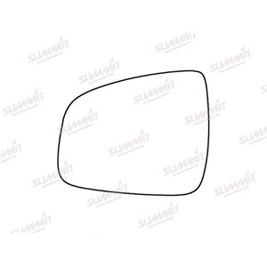 Wing Mirrors, Left Stick On Wing Mirror Glass for Renault LOGAN Estate, 2007 2013, SUMMIT