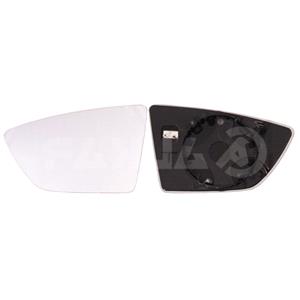 Wing Mirrors, Left Wing Mirror Glass (not heated) and Holder for Seat LEON, 2012 Onwards, 