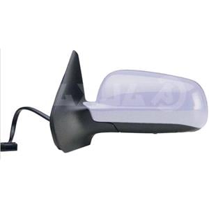 Wing Mirrors, Left Wing Mirror (electric, heated, primed cover, blue tinted glass) for Volkswagen BORA Estate, 1999 2005, 