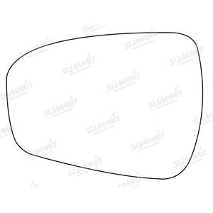 Wing Mirrors, Left Stick On Wing Mirror Glass for FORD MONDEO V Hatchback, 2014 Onwards, SUMMIT