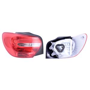 Lights, Left Rear lamp (Standard Bulb Type, Supplied With Bulb Holder, Original Equipment) for Mercedes A CLASS 2012 on, 