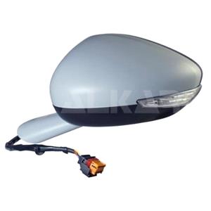 Left Mirror (electric, heated, indicator, primed cover) - Original Replacement