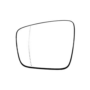 Wing Mirrors, Left Wing Mirror Glass (heated) for Renault KANGOO III MPV 2021 Onwards, 